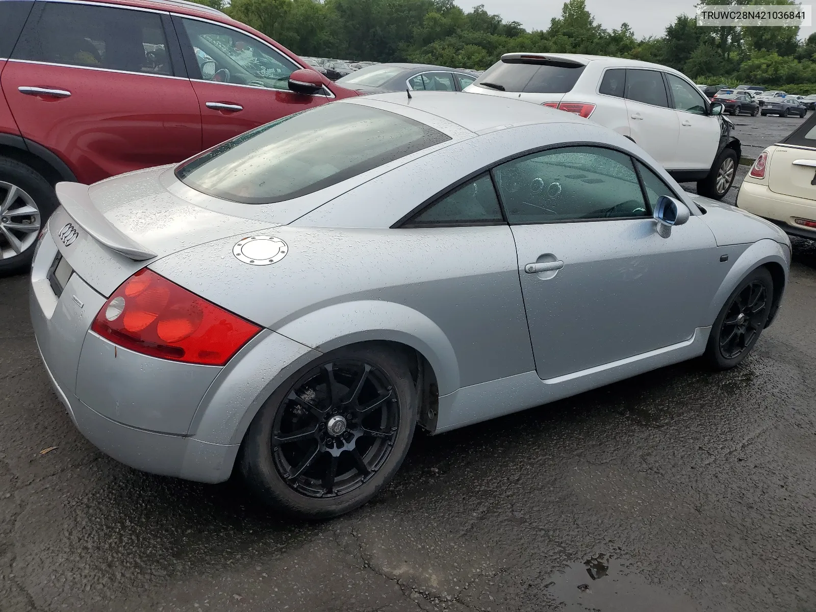 2002 Audi Tt Quattro VIN: TRUWC28N421036841 Lot: 67368764