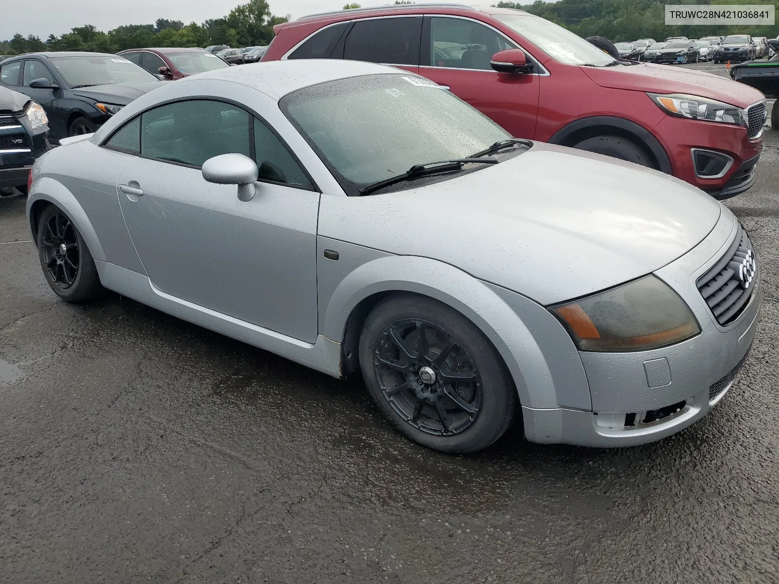 2002 Audi Tt Quattro VIN: TRUWC28N421036841 Lot: 67368764