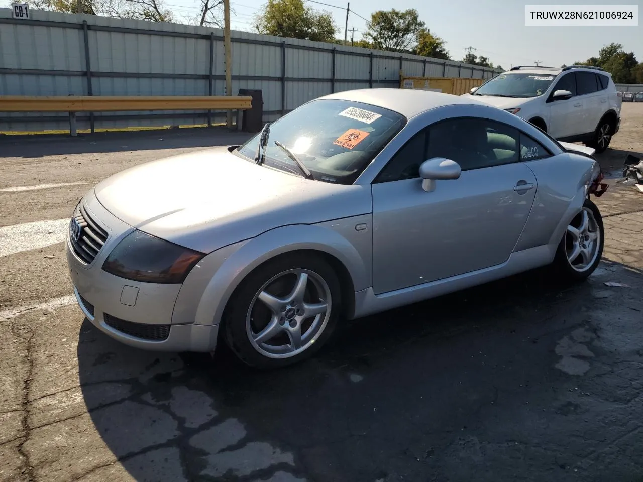 2002 Audi Tt Quattro VIN: TRUWX28N621006924 Lot: 69520604