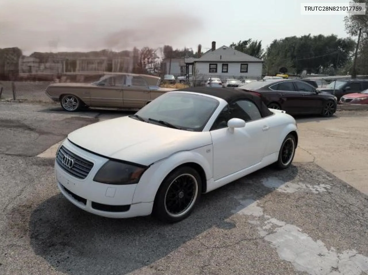 2002 Audi Tt VIN: TRUTC28N821017759 Lot: 71467134