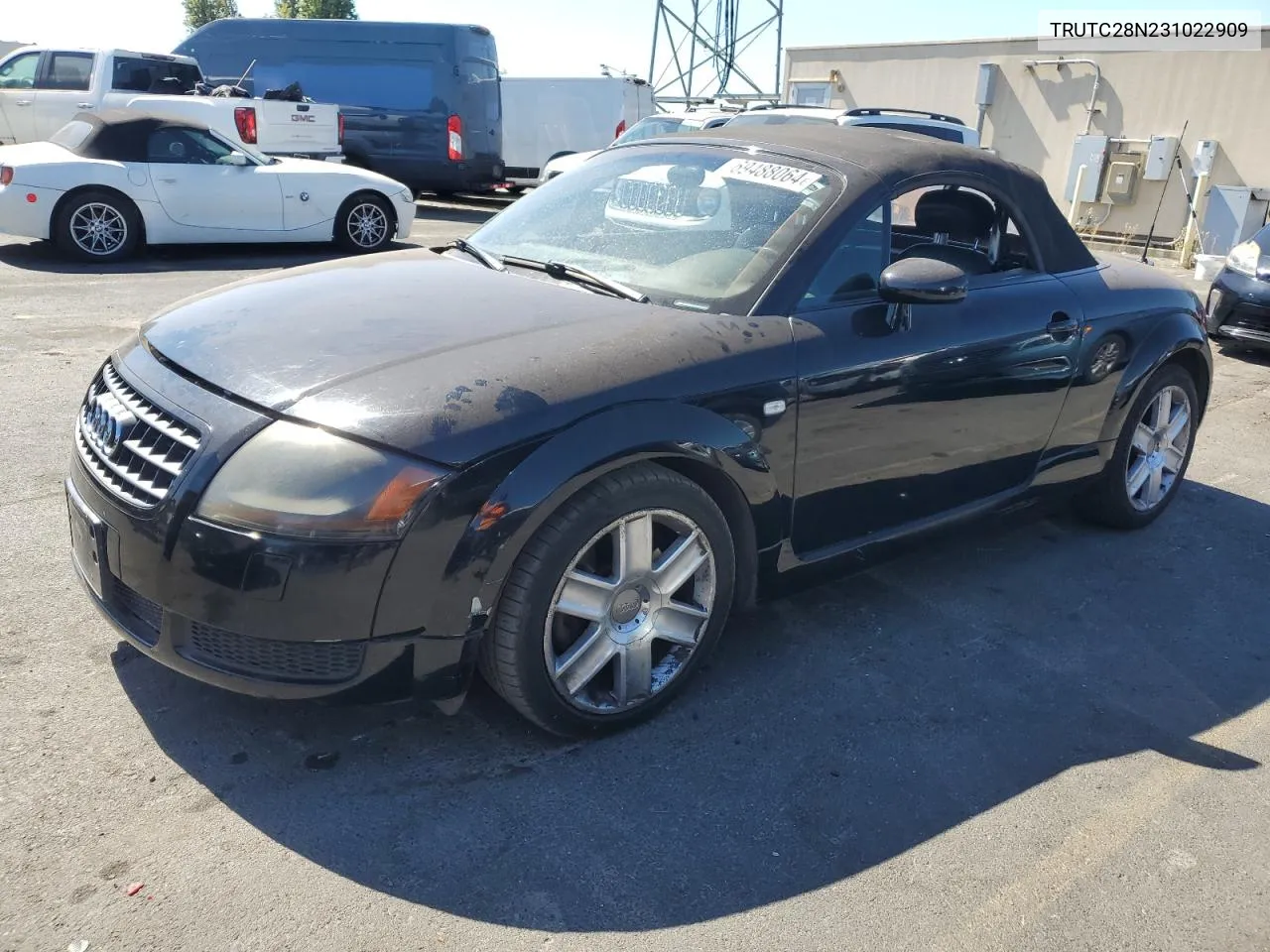 2003 Audi Tt VIN: TRUTC28N231022909 Lot: 69488064