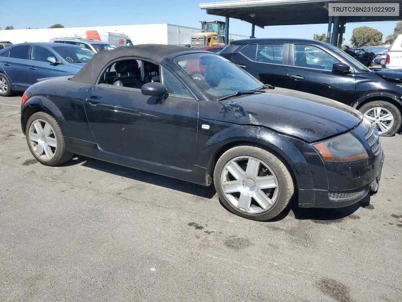 2003 Audi Tt VIN: TRUTC28N231022909 Lot: 69488064