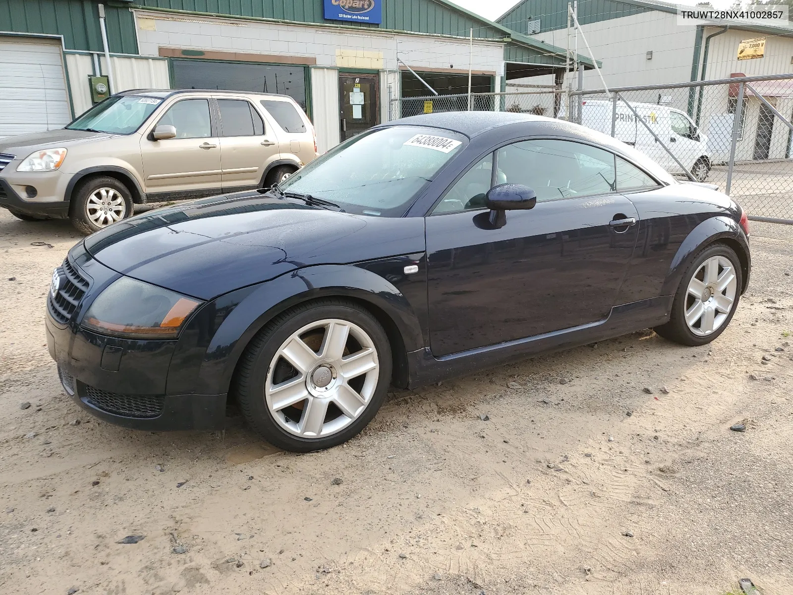 2004 Audi Tt Quattro VIN: TRUWT28NX41002857 Lot: 64388004