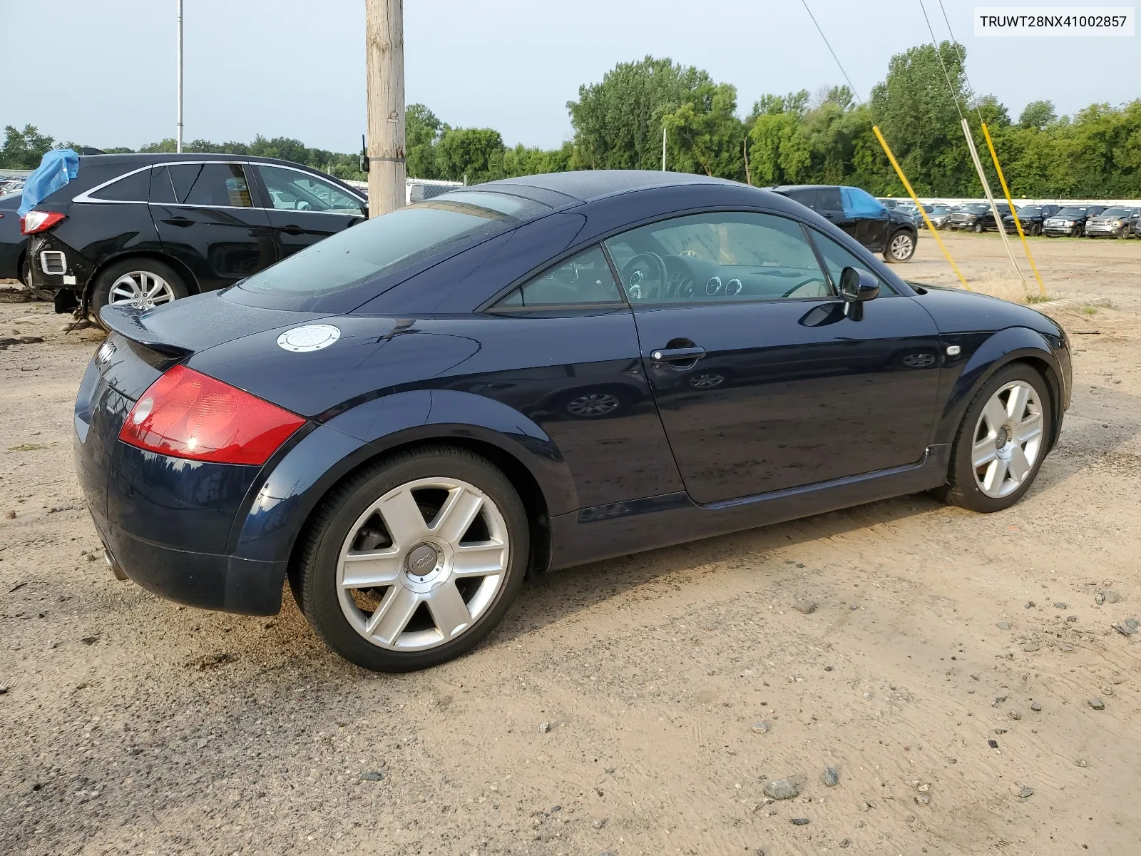 2004 Audi Tt Quattro VIN: TRUWT28NX41002857 Lot: 64388004