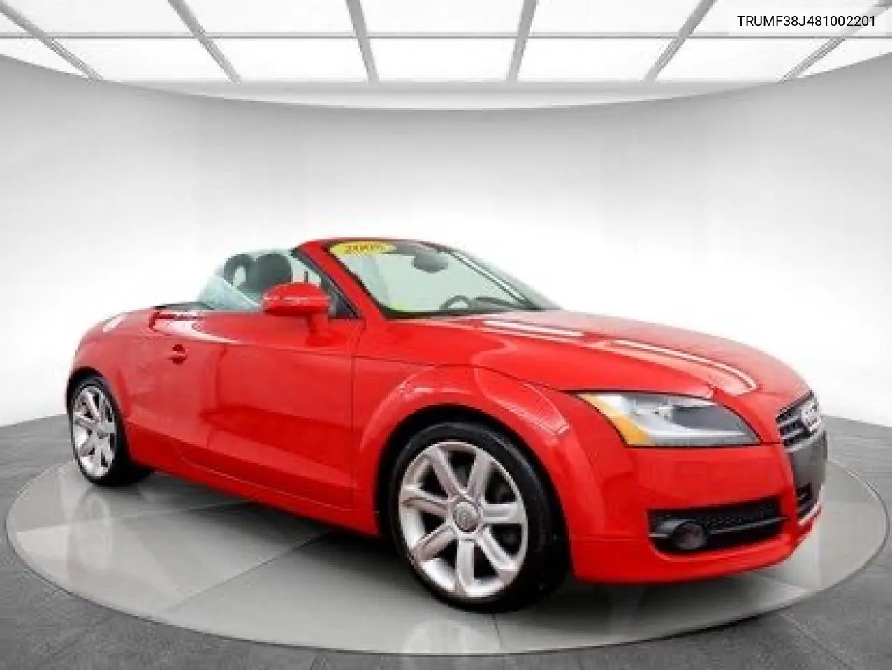 2008 Audi Tt 2.0T VIN: TRUMF38J481002201 Lot: 42875645