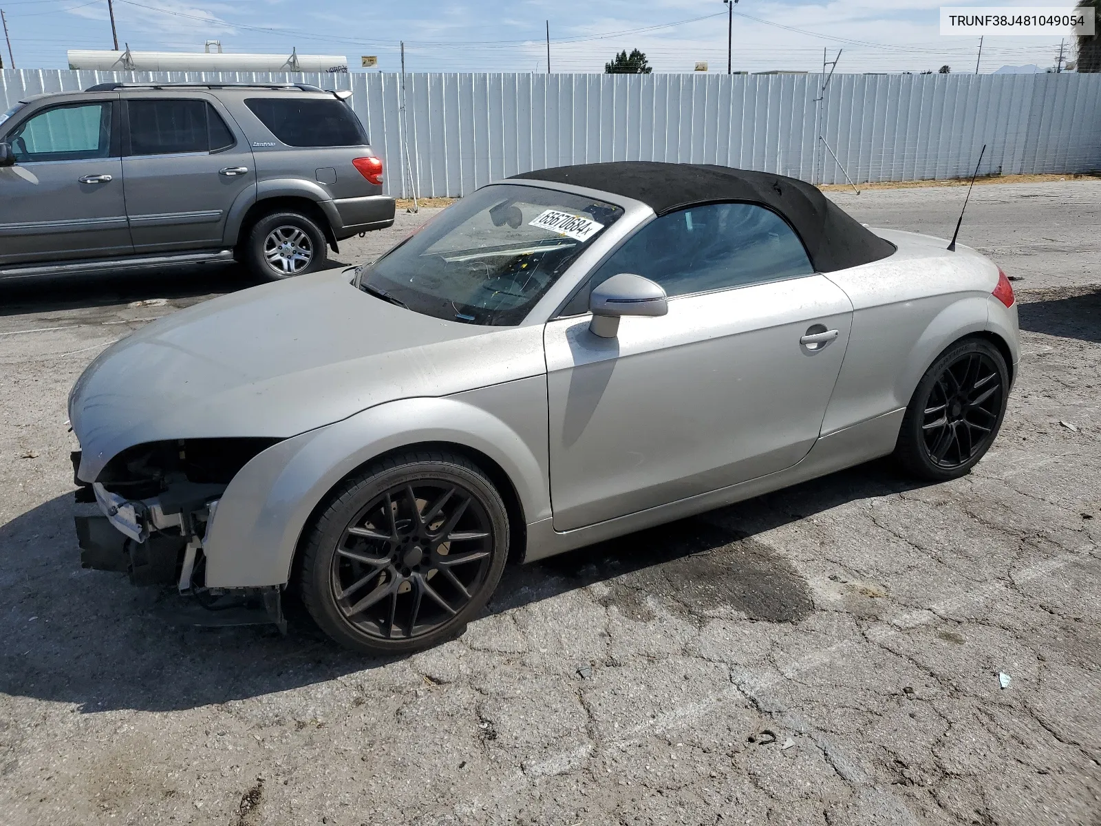 2008 Audi Tt 2.0T Premium VIN: TRUNF38J481049054 Lot: 65670684