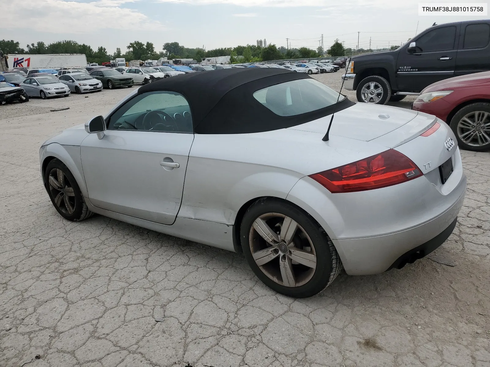 2008 Audi Tt 2.0T VIN: TRUMF38J881015758 Lot: 67186274