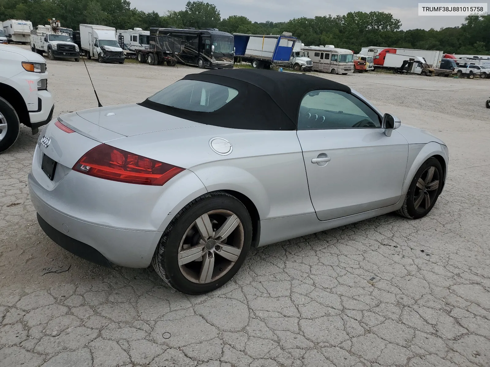 2008 Audi Tt 2.0T VIN: TRUMF38J881015758 Lot: 67186274