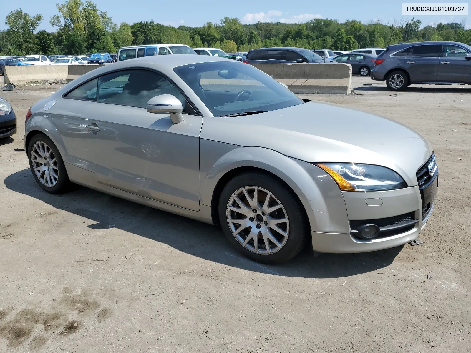 TRUDD38J981003737 2008 Audi Tt 3.2 Quattro