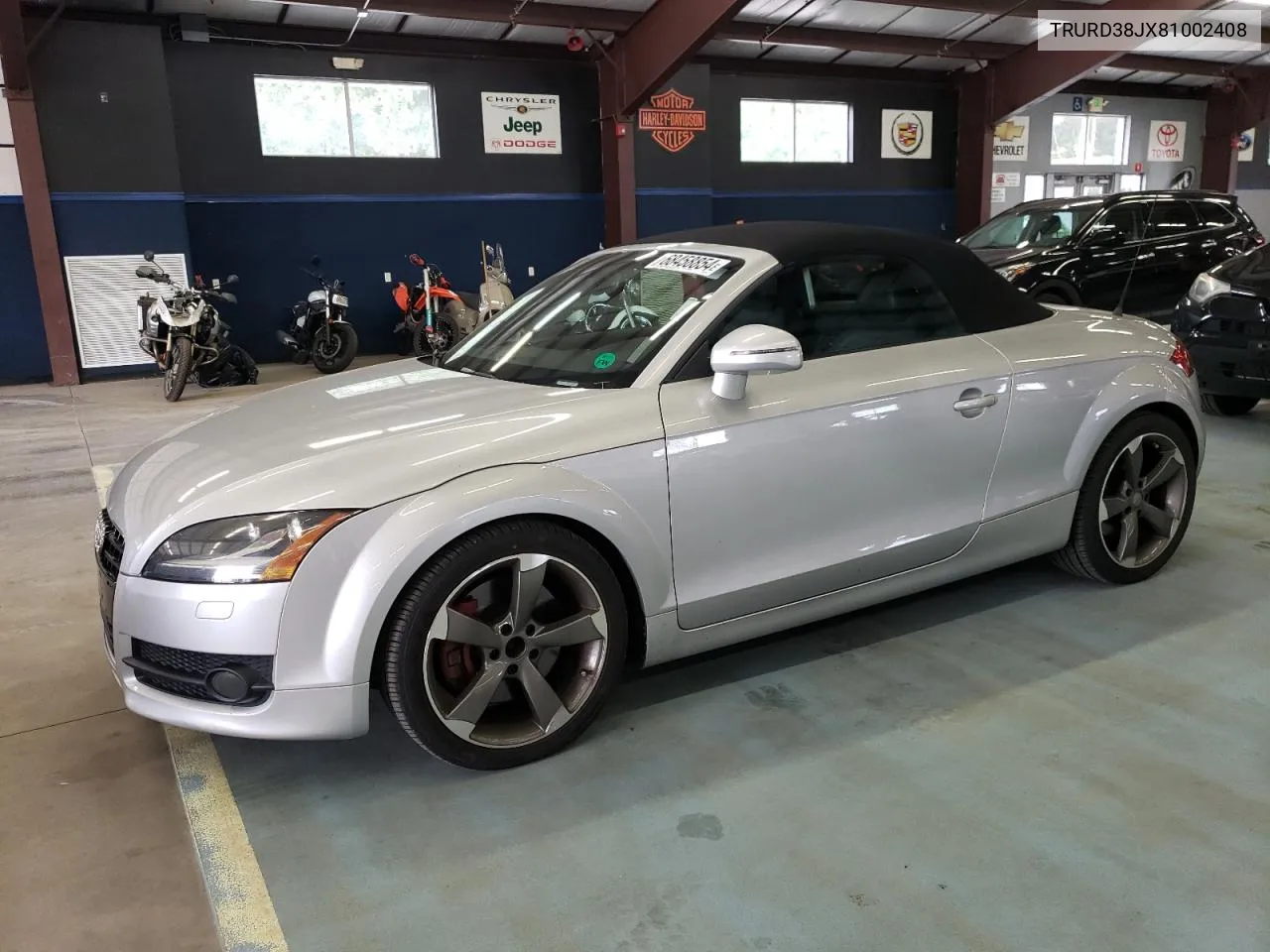 TRURD38JX81002408 2008 Audi Tt 3.2 Quattro