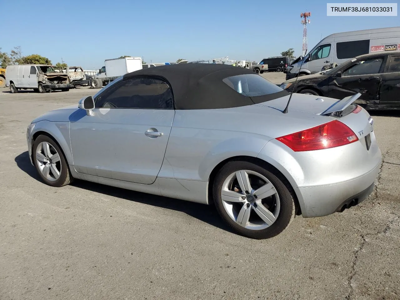 TRUMF38J681033031 2008 Audi Tt 2.0T