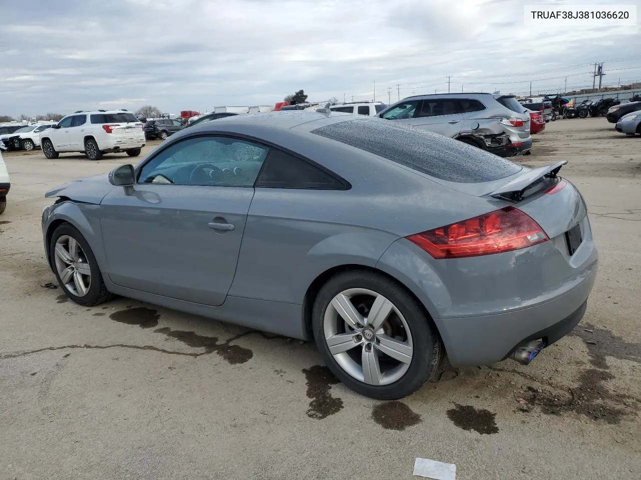 2008 Audi Tt 2.0T VIN: TRUAF38J381036620 Lot: 87733075