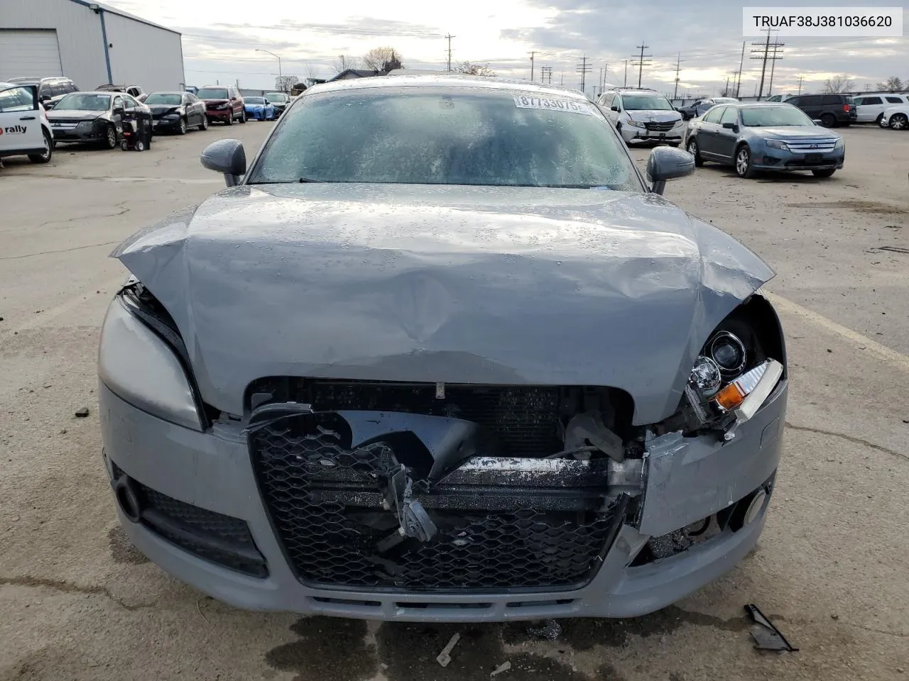 2008 Audi Tt 2.0T VIN: TRUAF38J381036620 Lot: 87733075