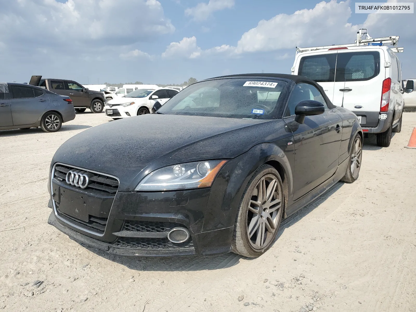 2011 Audi Tt Prestige VIN: TRU4FAFK0B1012795 Lot: 69024374