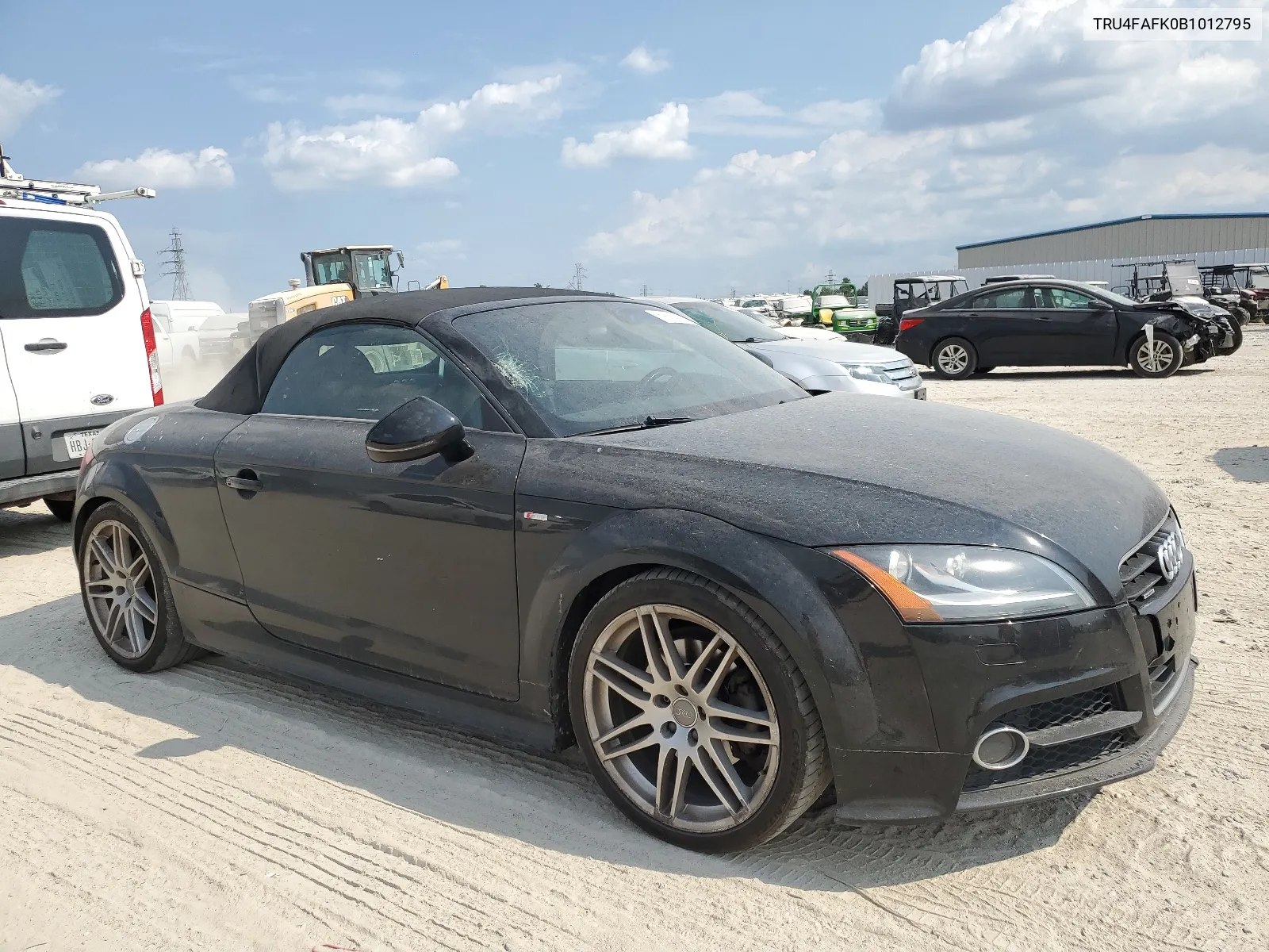 2011 Audi Tt Prestige VIN: TRU4FAFK0B1012795 Lot: 69024374