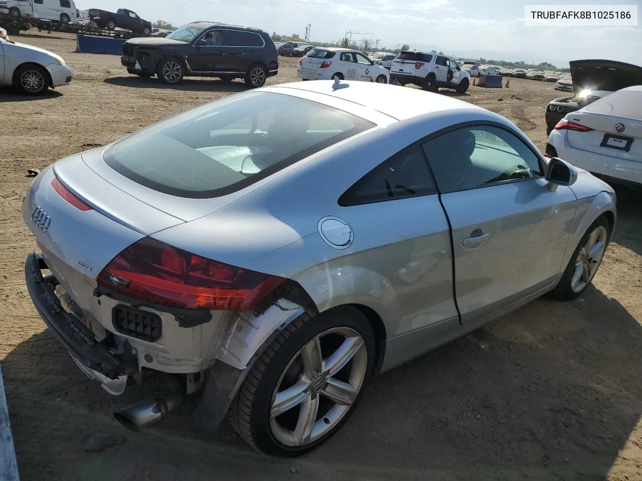 TRUBFAFK8B1025186 2011 Audi Tt Premium