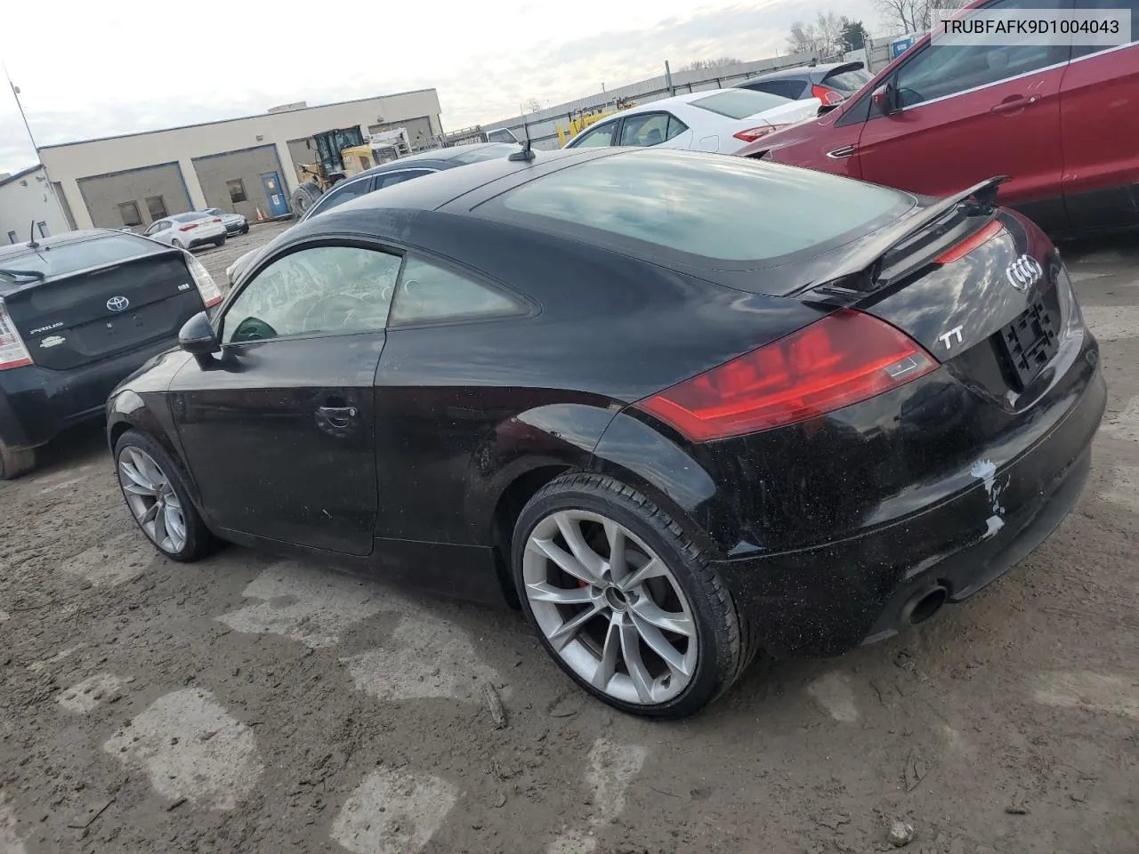 2013 Audi Tt Premium Plus VIN: TRUBFAFK9D1004043 Lot: 43568005