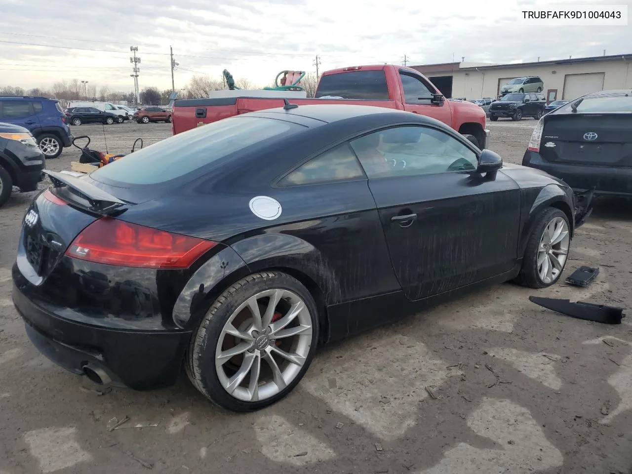 2013 Audi Tt Premium Plus VIN: TRUBFAFK9D1004043 Lot: 43568005