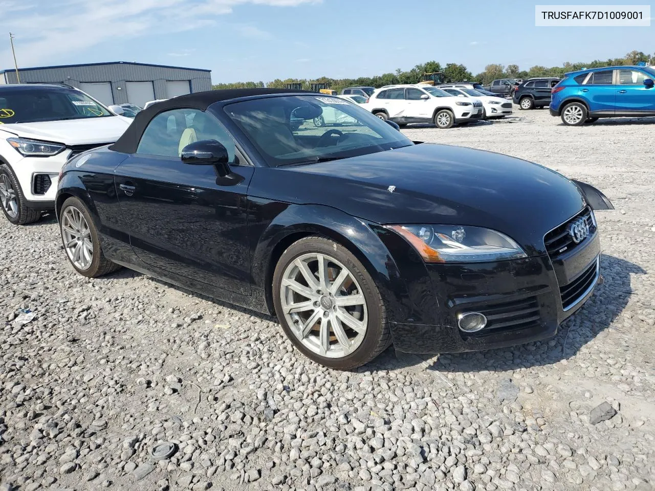 2013 Audi Tt Premium Plus VIN: TRUSFAFK7D1009001 Lot: 71613074