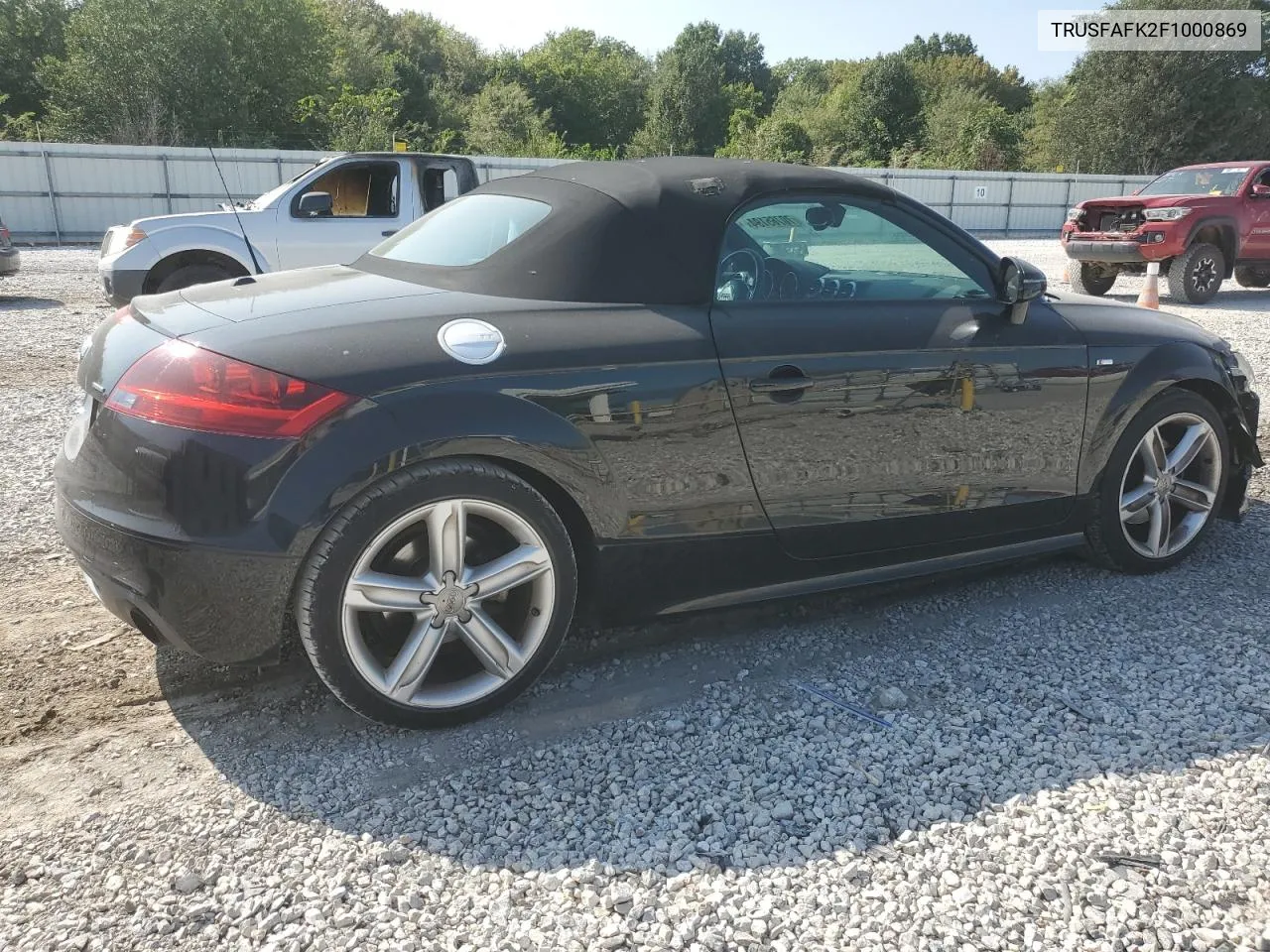 TRUSFAFK2F1000869 2015 Audi Tt