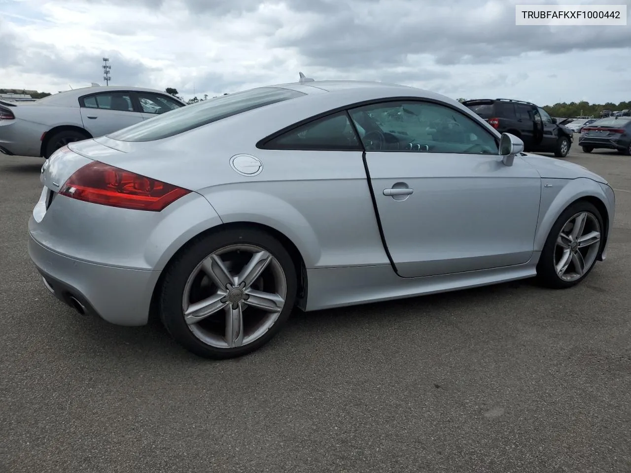 2015 Audi Tt VIN: TRUBFAFKXF1000442 Lot: 72623474