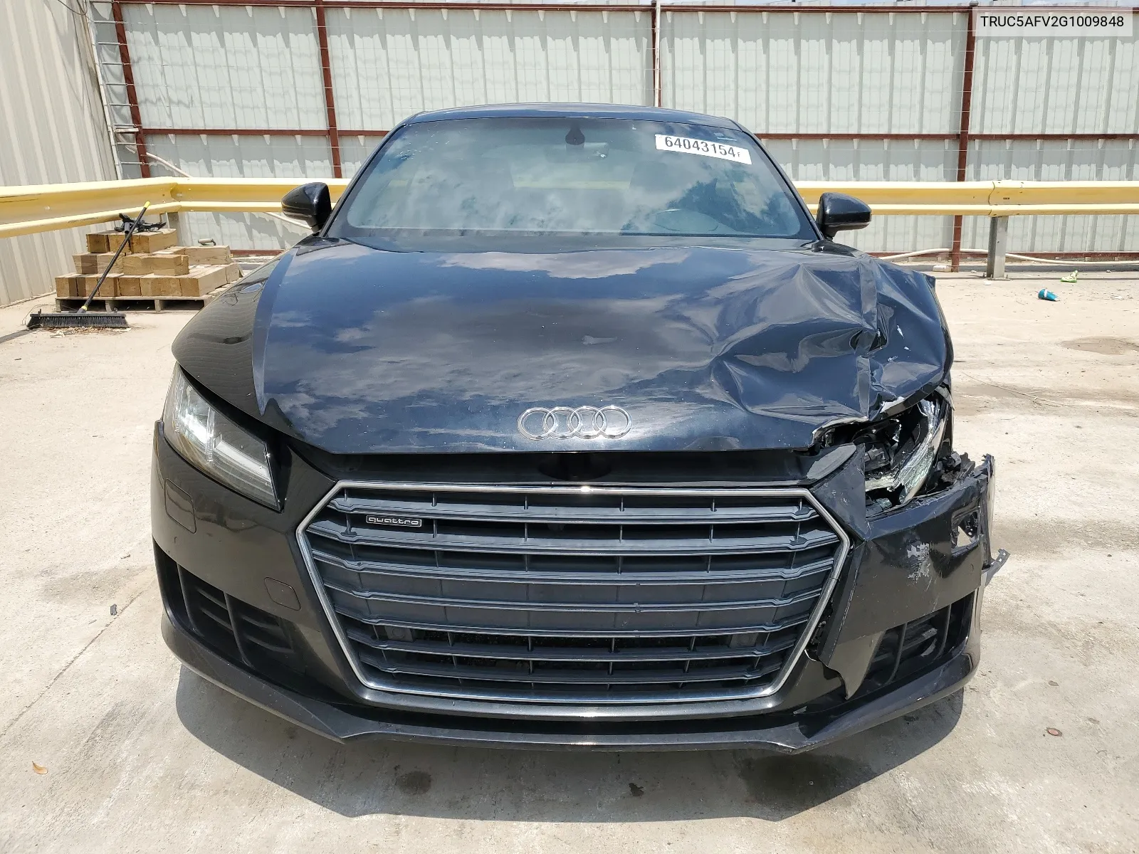 2016 Audi Tt VIN: TRUC5AFV2G1009848 Lot: 64043154