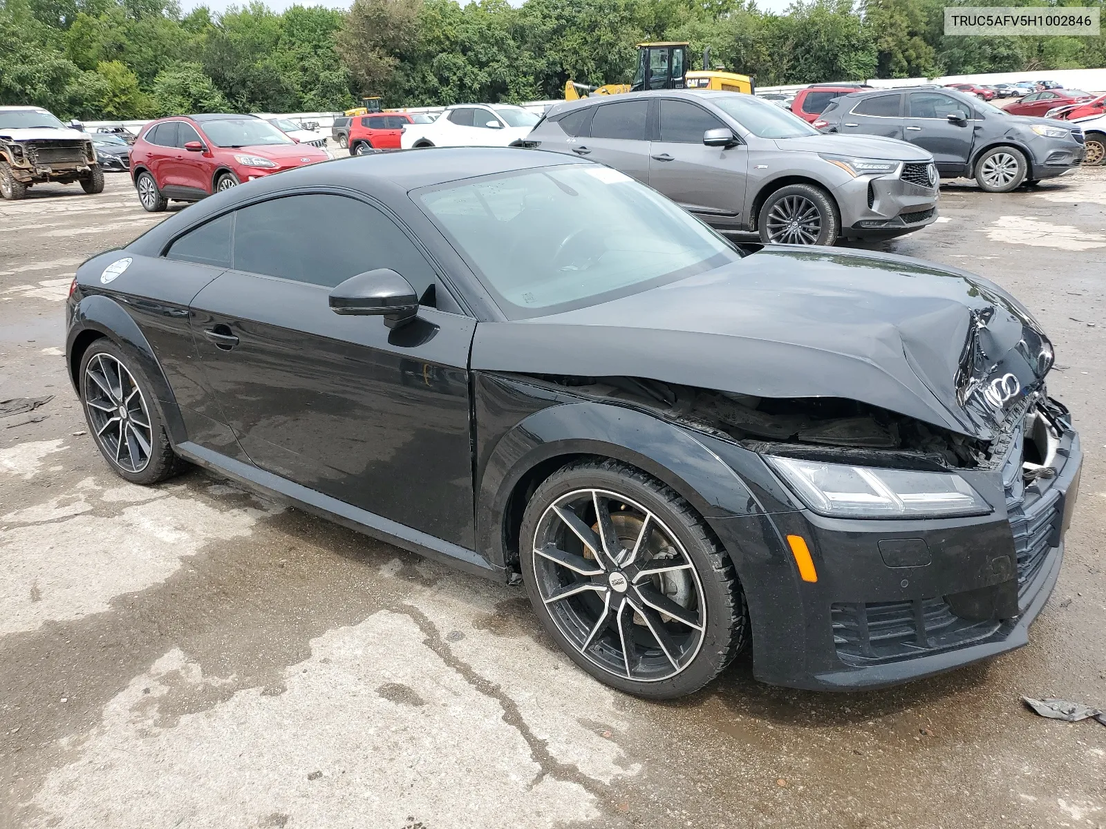 2017 Audi Tt VIN: TRUC5AFV5H1002846 Lot: 66551264