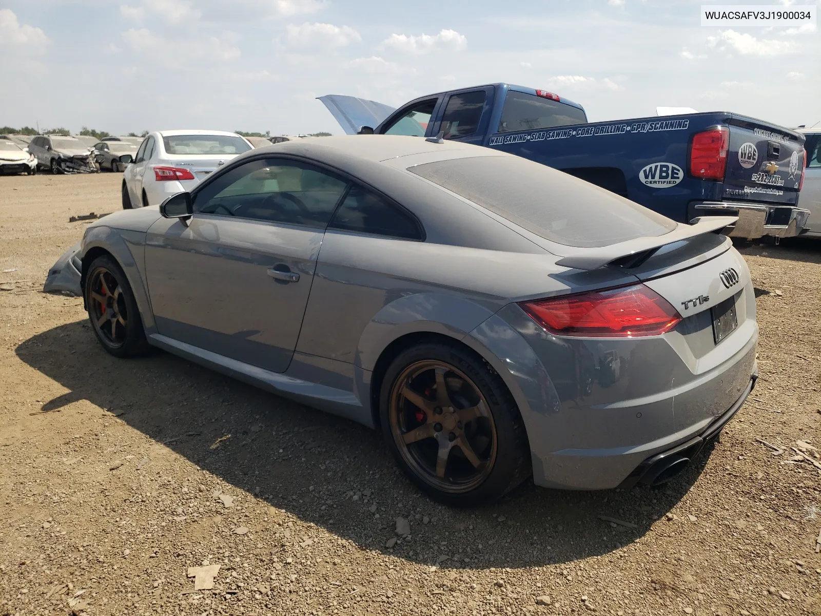 WUACSAFV3J1900034 2018 Audi Tt Rs