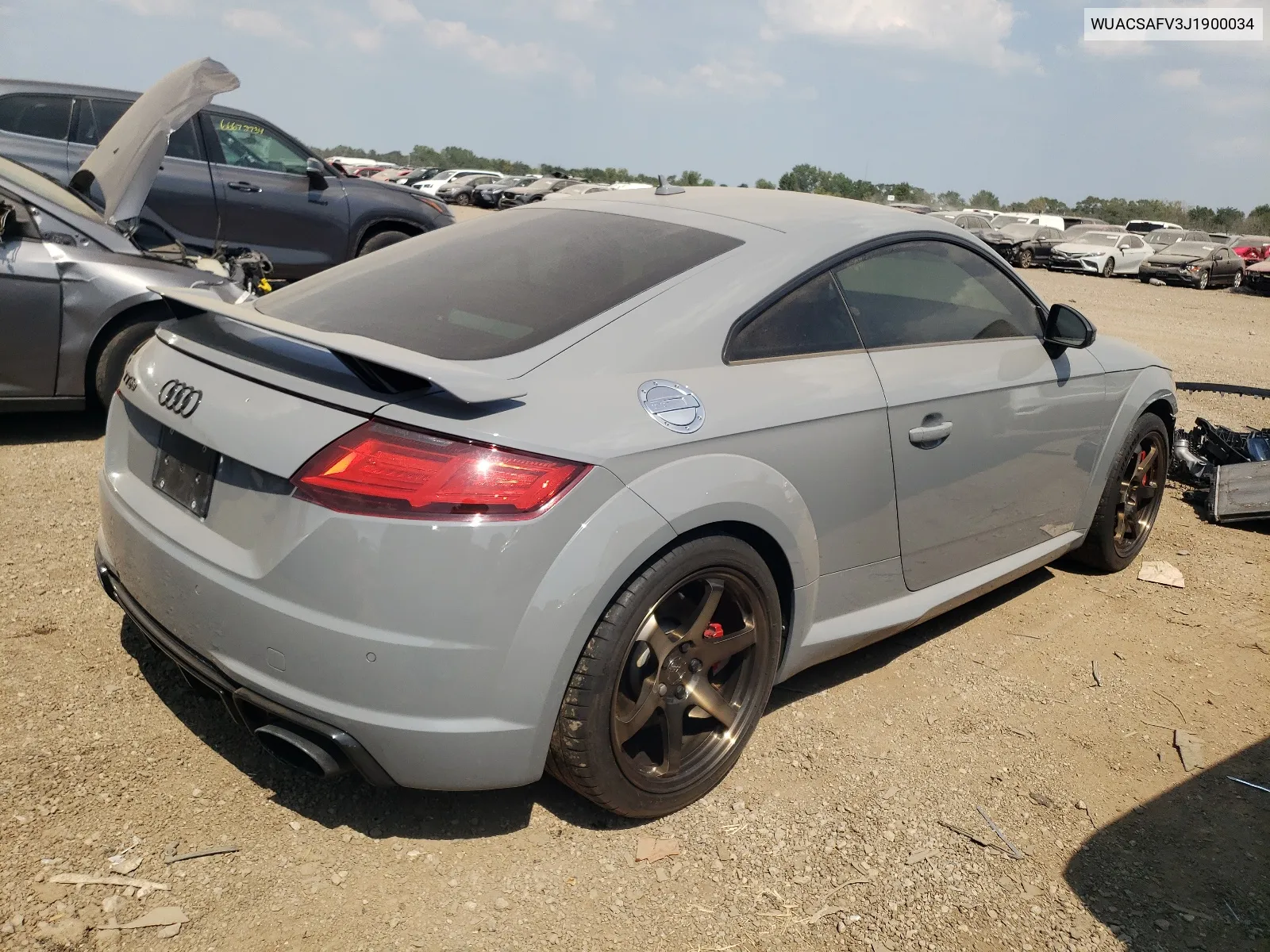 WUACSAFV3J1900034 2018 Audi Tt Rs