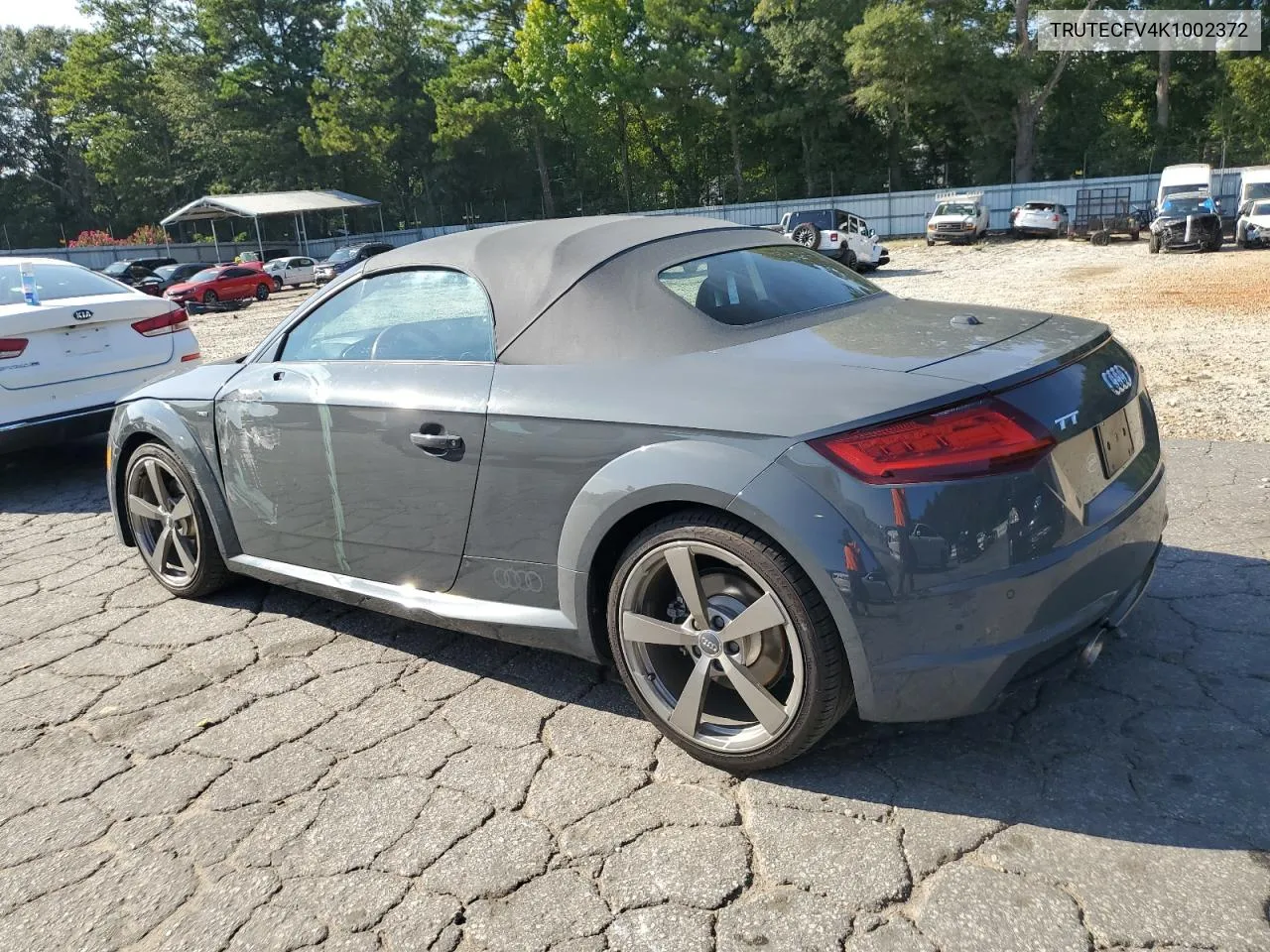 2019 Audi Tt VIN: TRUTECFV4K1002372 Lot: 69616244