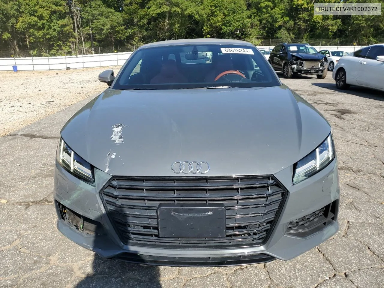 2019 Audi Tt VIN: TRUTECFV4K1002372 Lot: 69616244