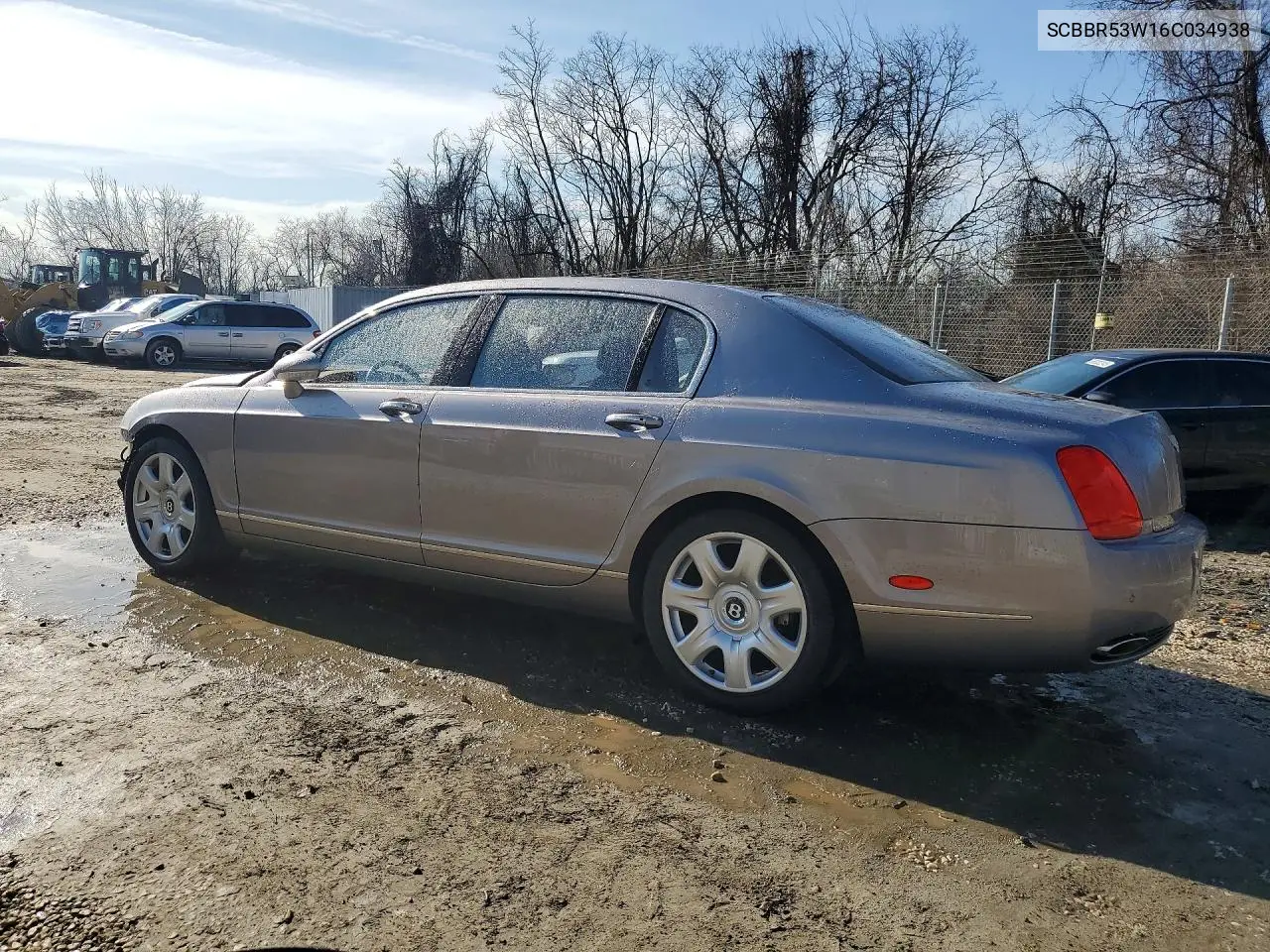 2006 Bentley Continental Flying Spur VIN: SCBBR53W16C034938 Lot: 41590526