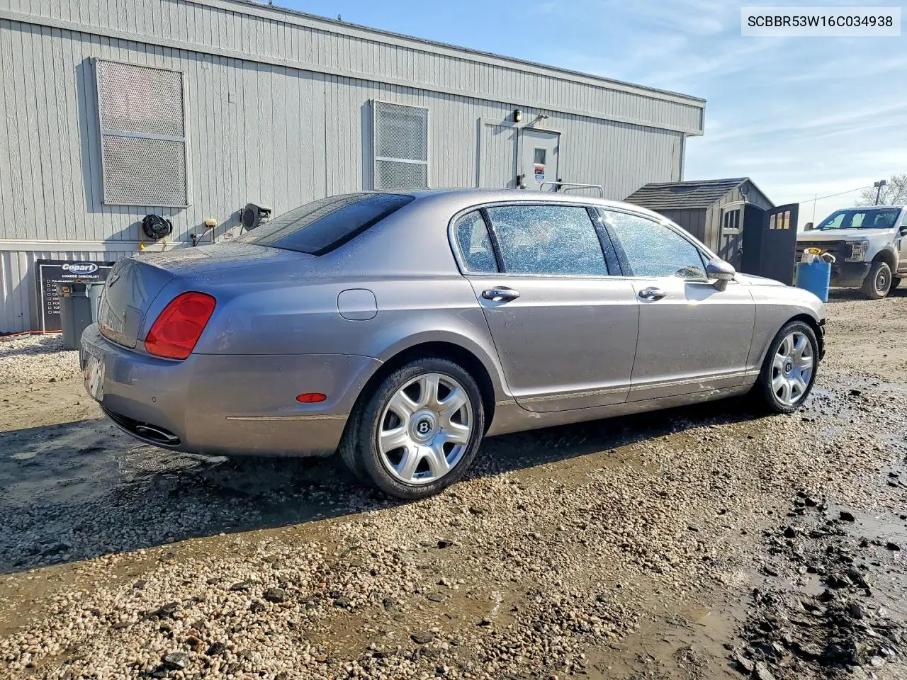 2006 Bentley Continental Flying Spur VIN: SCBBR53W16C034938 Lot: 41590526