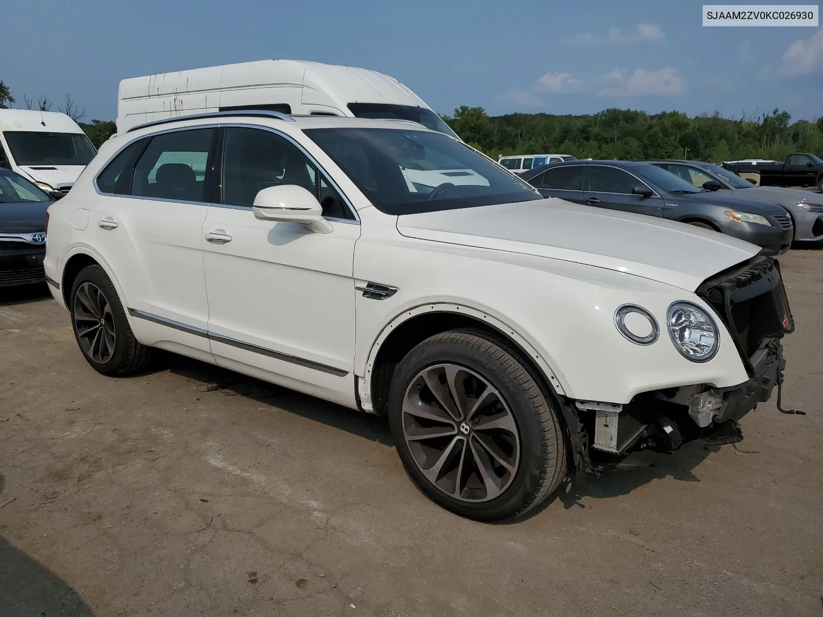 SJAAM2ZV0KC026930 2019 Bentley Bentayga