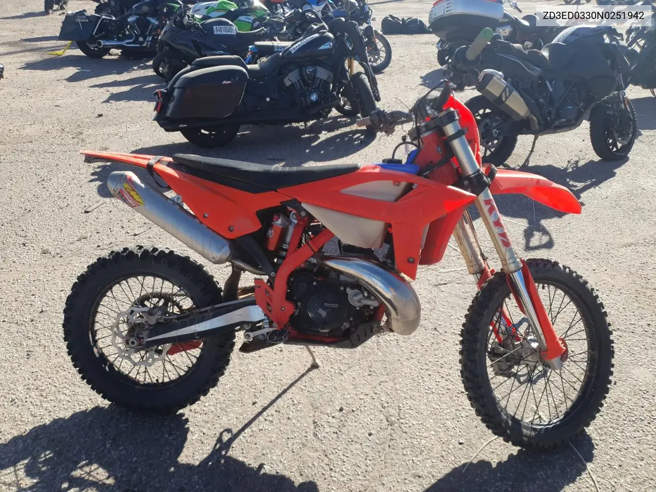 ZD3ED0330N0251942 2022 Beta Dirtbike