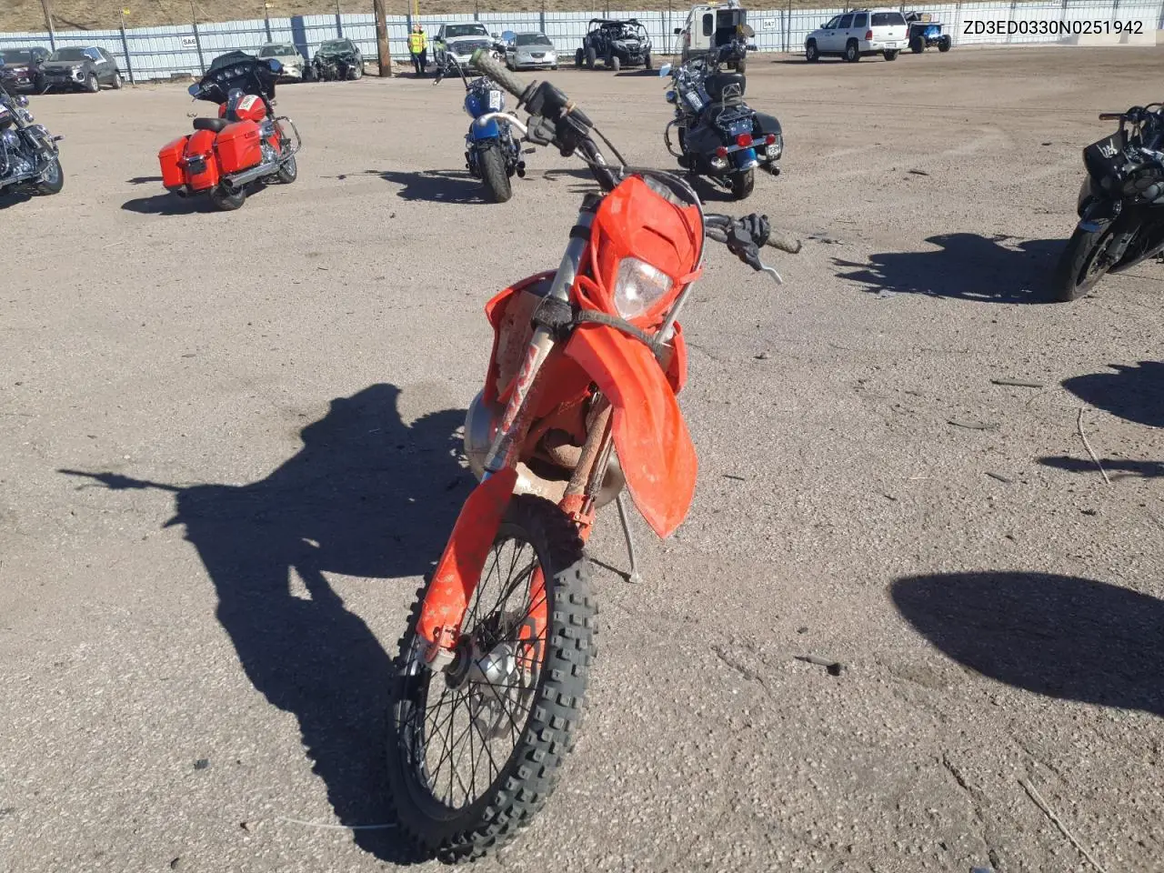 ZD3ED0330N0251942 2022 Beta Dirtbike