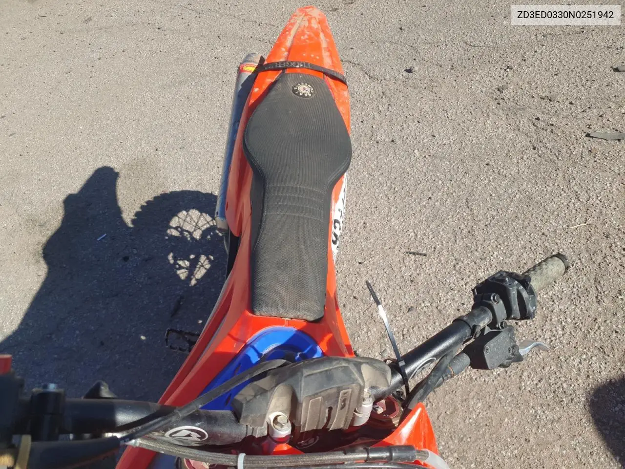 ZD3ED0330N0251942 2022 Beta Dirtbike