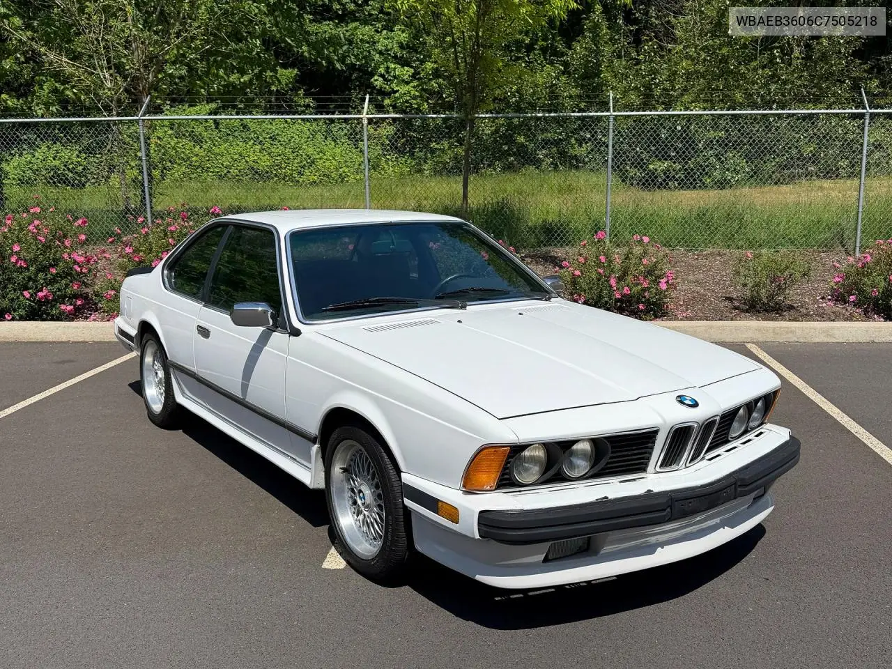 1982 BMW 633 Csi VIN: WBAEB3606C7505218 Lot: 53123136