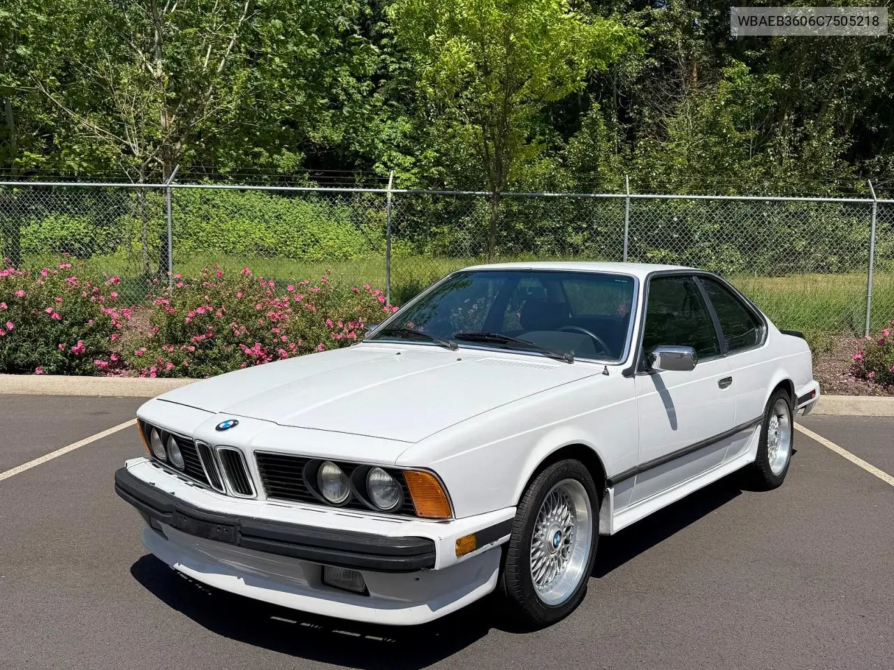 1982 BMW 633 Csi VIN: WBAEB3606C7505218 Lot: 53123136