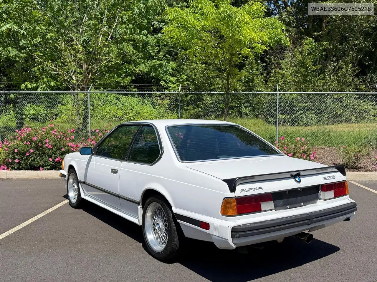 1982 BMW 633 Csi VIN: WBAEB3606C7505218 Lot: 53123136