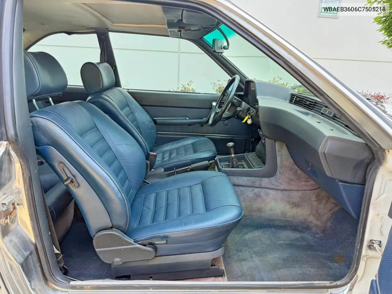 1982 BMW 633 Csi VIN: WBAEB3606C7505218 Lot: 53123136