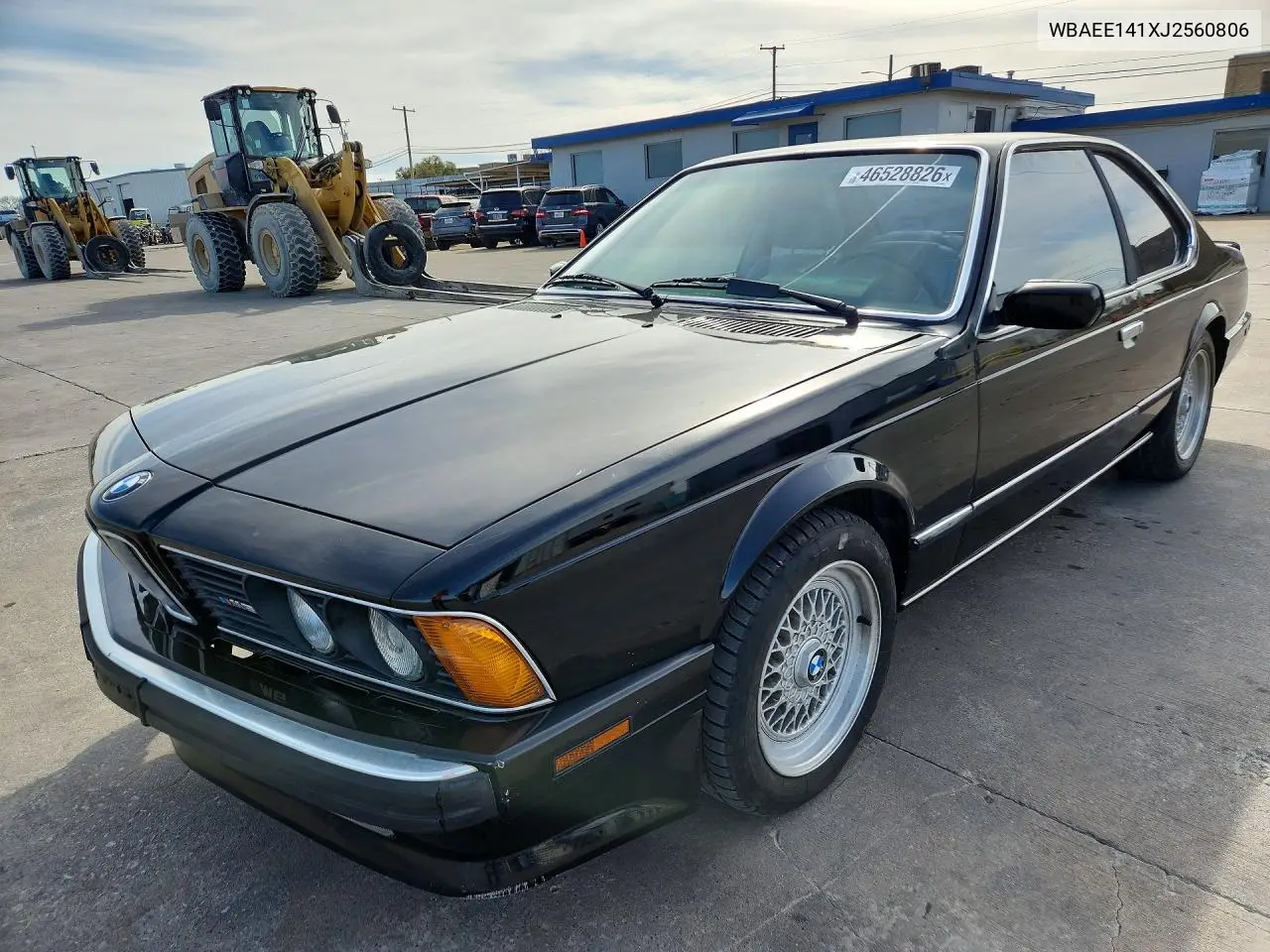 1988 BMW Motorrad M6 VIN: WBAEE141XJ2560806 Lot: 46528826