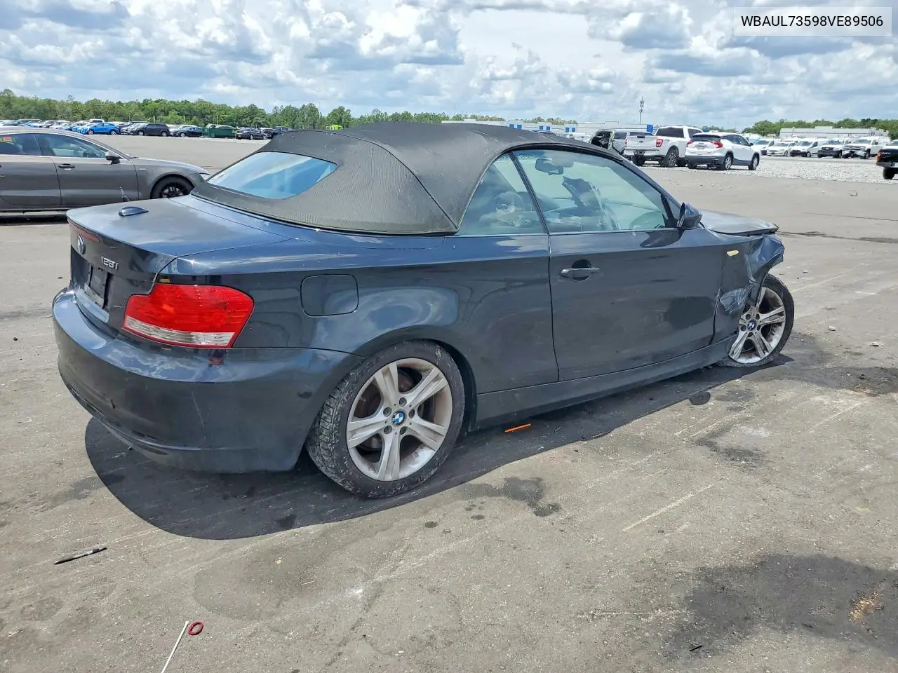 2008 BMW 128 I VIN: WBAUL73598VE89506 Lot: 54764426