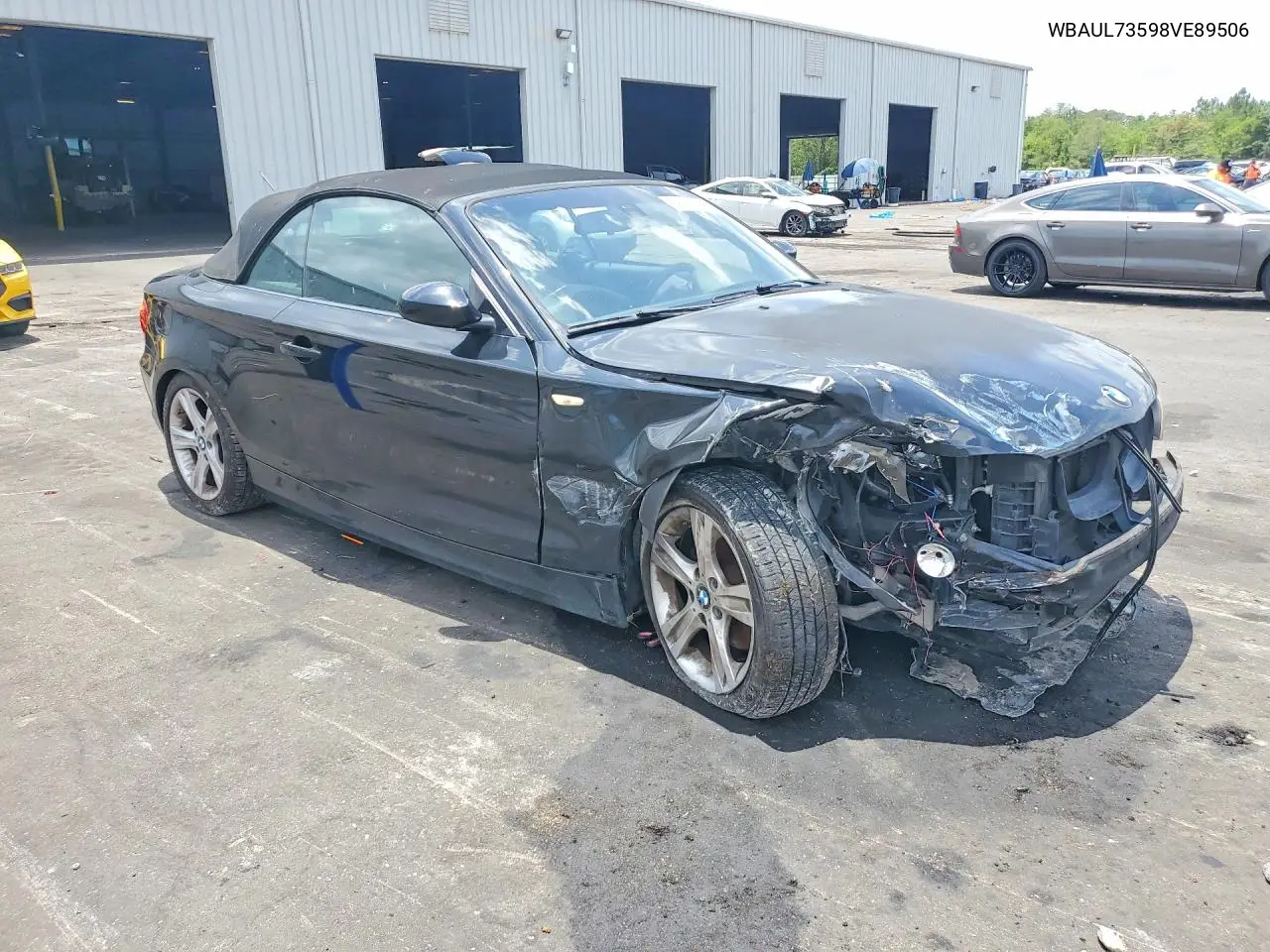 2008 BMW 128 I VIN: WBAUL73598VE89506 Lot: 54764426