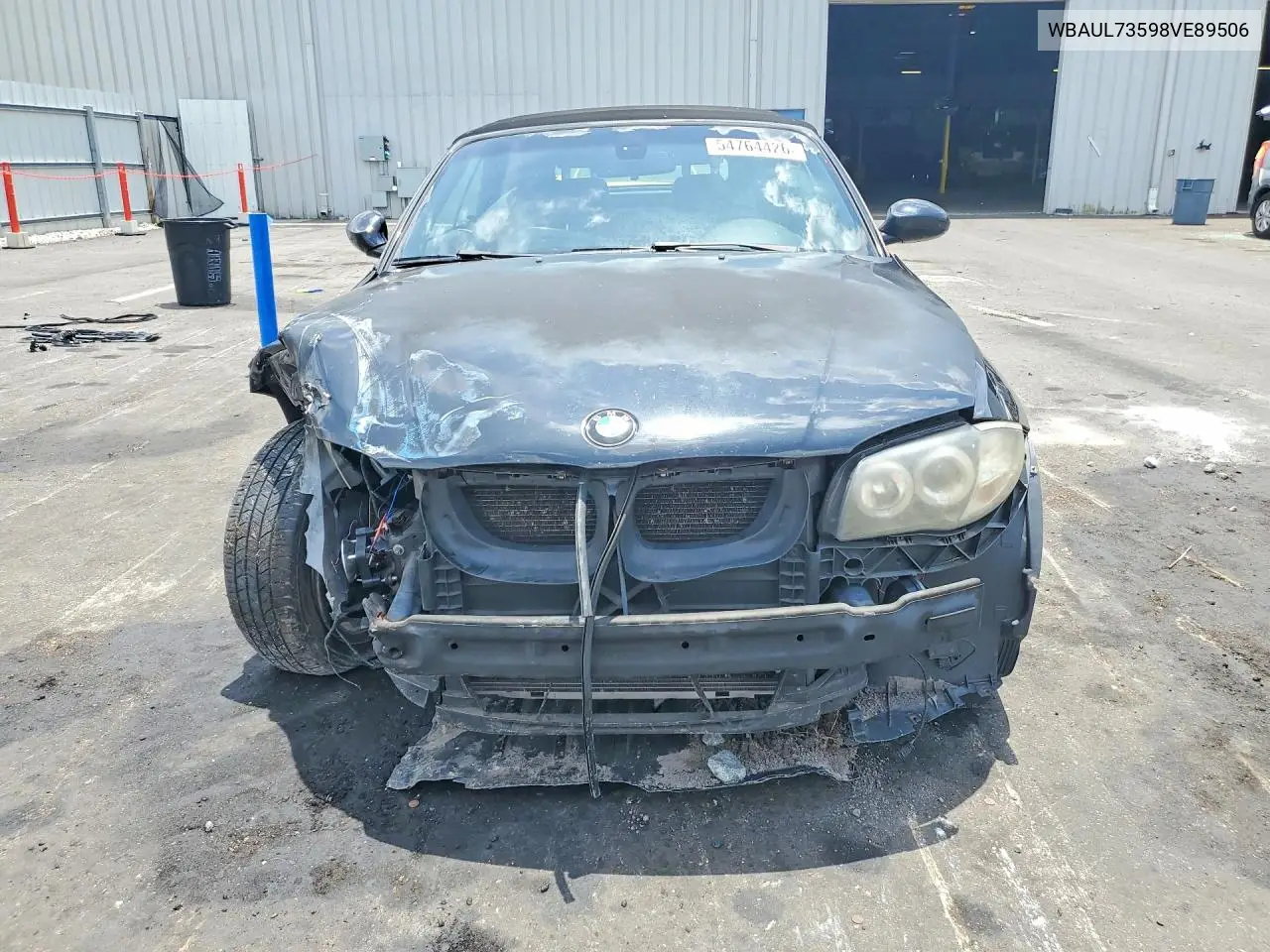 2008 BMW 128 I VIN: WBAUL73598VE89506 Lot: 54764426