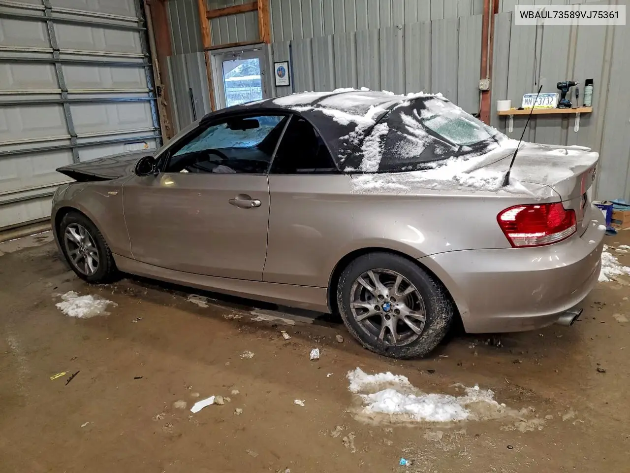 WBAUL73589VJ75361 2009 BMW 128 I