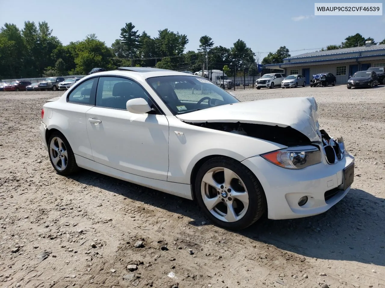 WBAUP9C52CVF46539 2012 BMW 128 I