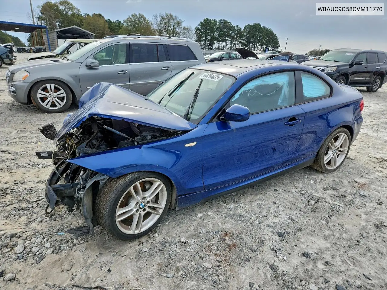 WBAUC9C58CVM11770 2012 BMW 135 I