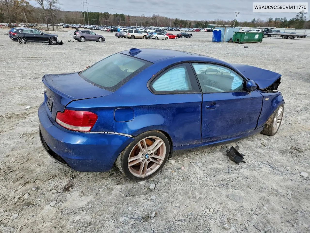 WBAUC9C58CVM11770 2012 BMW 135 I