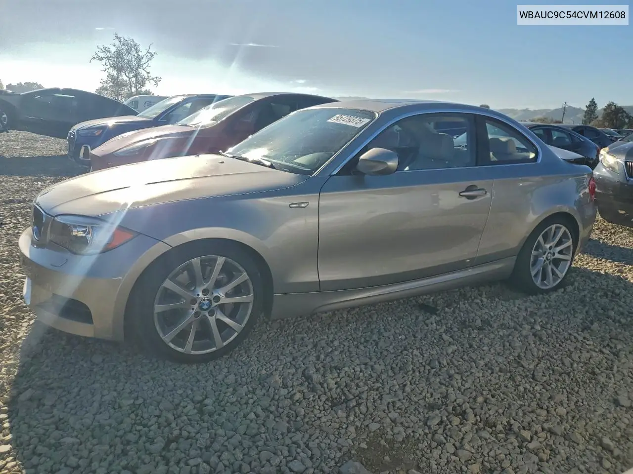 WBAUC9C54CVM12608 2012 BMW 135 I